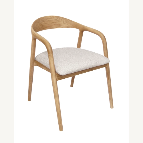 PRODUCENT Krzesło Drewno Jesionowe KR-205 Tkanina